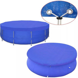 vidaXL - Zwembadafdekking - PE - rond - 460 - cm - 90 - g/m²