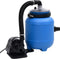 vidaXL - Zwembadfilterpomp - 4 - m³/u - zwart - en - blauw