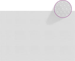 vidaXL - Zwembadfolie - solar - drijvend - 300x200 - cm - PE - grijs