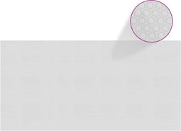 vidaXL - Zwembadfolie - solar - drijvend - 549x274 - cm - PE - grijs