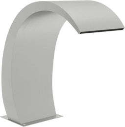 vidaXL - Zwembadfontein - 22x60x70 - cm - roestvrij - staal - 304