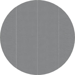 vidaXL - Zwembadgrondzeil - Ø458 - cm - polyester - geotextiel - lichtgrijs
