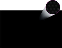 vidaXL - Zwembadhoes - 260x160 - cm - PE - zwart