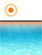 vidaXL - Zwembadhoes - 488x244 - cm - PE - blauw