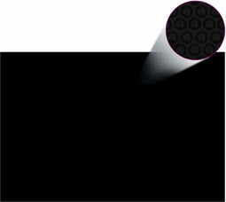 vidaXL - Zwembadhoes - rechthoekig - 600x400 - cm - PE - zwart