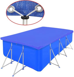 vidaXL - Zwembadhoes - rechthoekig - 90 - g/m² - 394x207 - cm - PE