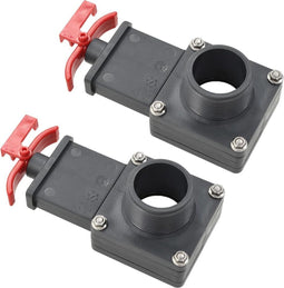 vidaXL Zwembadklep 2 st 1.5"