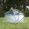 vidaXL - Zwembadoverkapping - rond - 315x158 - cm - PVC