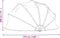 vidaXL - Zwembadoverkapping - rond - 376x188 - cm - PVC