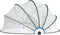 vidaXL - Zwembadoverkapping - rond - 467x234 - cm - PVC