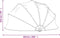 vidaXL - Zwembadoverkapping - rond - 467x234 - cm - PVC