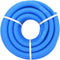 vidaXL Zwembadslang met klemmen 38 mm 12 m blauw