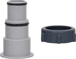 vidaXL Zwembadslangadapters 2 st kunststof