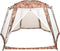 vidaXL Zwembadtent 500x433x250 cm stof camouflage