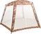 vidaXL Zwembadtent 500x433x250 cm stof camouflage