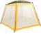 vidaXL Zwembadtent 500x433x250 cm stof geel