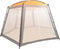vidaXL Zwembadtent 500x433x250 cm stof grijs
