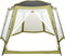 vidaXL Zwembadtent 500x433x250 cm stof groen