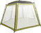 vidaXL Zwembadtent 500x433x250 cm stof groen