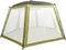 vidaXL Zwembadtent 590x520x250 cm stof groen