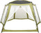 vidaXL Zwembadtent 590x520x250 cm stof groen