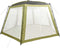vidaXL Zwembadtent 590x520x250 cm stof groen