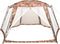 vidaXL Zwembadtent 660x580x250 cm stof camouflage