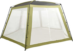 vidaXL Zwembadtent 660x580x250 cm stof groen