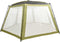 vidaXL Zwembadtent 660x580x250 cm stof groen