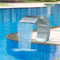vidaXL - Zwembadwaterval - 45x30x60 - cm - roestvrij - staal