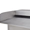 vidaXL - Zwembadwaterval - met - LED's - rechthoekig - 45 - cm - roestvrij - staal