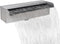 vidaXL - Zwembadwaterval - rechthoekig - 30 - cm - roestvrij - staal