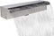 vidaXL - Zwembadwaterval - rechthoekig - 45 - cm - roestvrij - staal