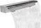 vidaXL - Zwembadwaterval - rechthoekig - 90 - cm - roestvrij - staal