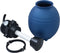 vidaXL - Zwembadzandfilter - met - 4-positie - ventiel - 300 - mm - blauw
