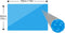 vidaXL - Zwembadzeil - rechthoekig - 300 - x - 200 - cm - PE - blauw