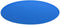 vidaXL - Zwembadzeil - rond - 488 - cm - PE - blauw