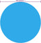 vidaXL - Zwembadzeil - rond - 549 - cm - PE - blauw