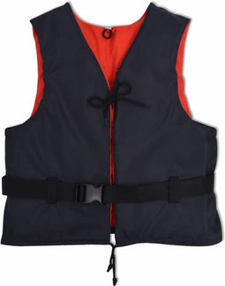 vidaXL Zwemvest 50N 50-70 kg marineblauw