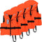 vidaXL Zwemvesten 100 N 60-70 kg 4 stuks