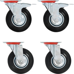 vidaXL - Zwenkwielen - 4 - st - 125 - mm
