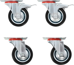 vidaXL - Zwenkwielen - 4 - st - 75 - mm