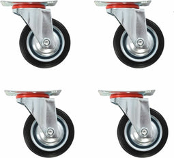vidaXL - Zwenkwielen - 4 - st - 75 - mm