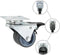 vidaXL - Zwenkwielen - dubbel - 4 - st - 50 - mm