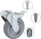 vidaXL - Zwenkwielen - met - boutgaten - 4 - st - 100 - mm