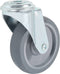 vidaXL - Zwenkwielen - met - boutgaten - 4 - st - 100 - mm