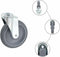 vidaXL - Zwenkwielen - met - boutgaten - 4 - st - 125 - mm