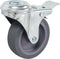 vidaXL - Zwenkwielen - met - boutgaten - 4 - st - 75 - mm