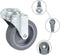 vidaXL - Zwenkwielen - met - boutgaten - 4 - st - 75 - mm