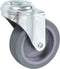 vidaXL - Zwenkwielen - met - boutgaten - 4 - st - 75 - mm